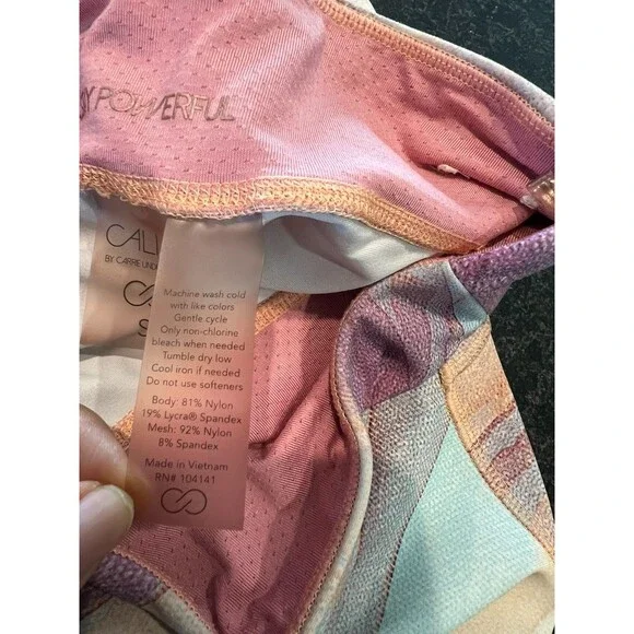 Calia by Carrie Underwood Abstract Marble Leggings Size Small - Picture 16 of 16